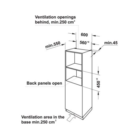 Lò nướng kết hợp vi sóng âm tủ Hafele HCO-8T50A - Ảnh 2