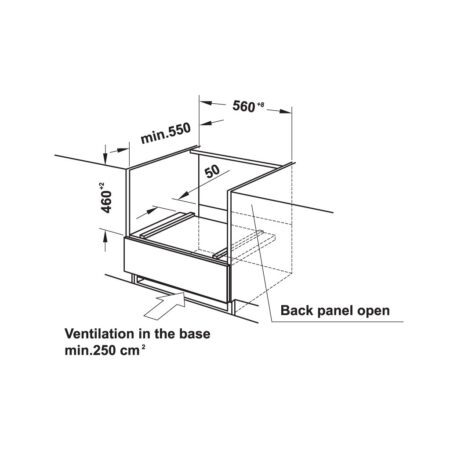 Lò nướng kết hợp vi sóng âm tủ Hafele HCO-8T50A - Ảnh 4