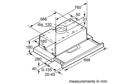 Máy hút mùi âm tủ Hafele HH-S90A - Ảnh 2